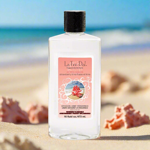 Effusion Lamp Fragrance Refill Coral Sands 16 oz LaTeeDa